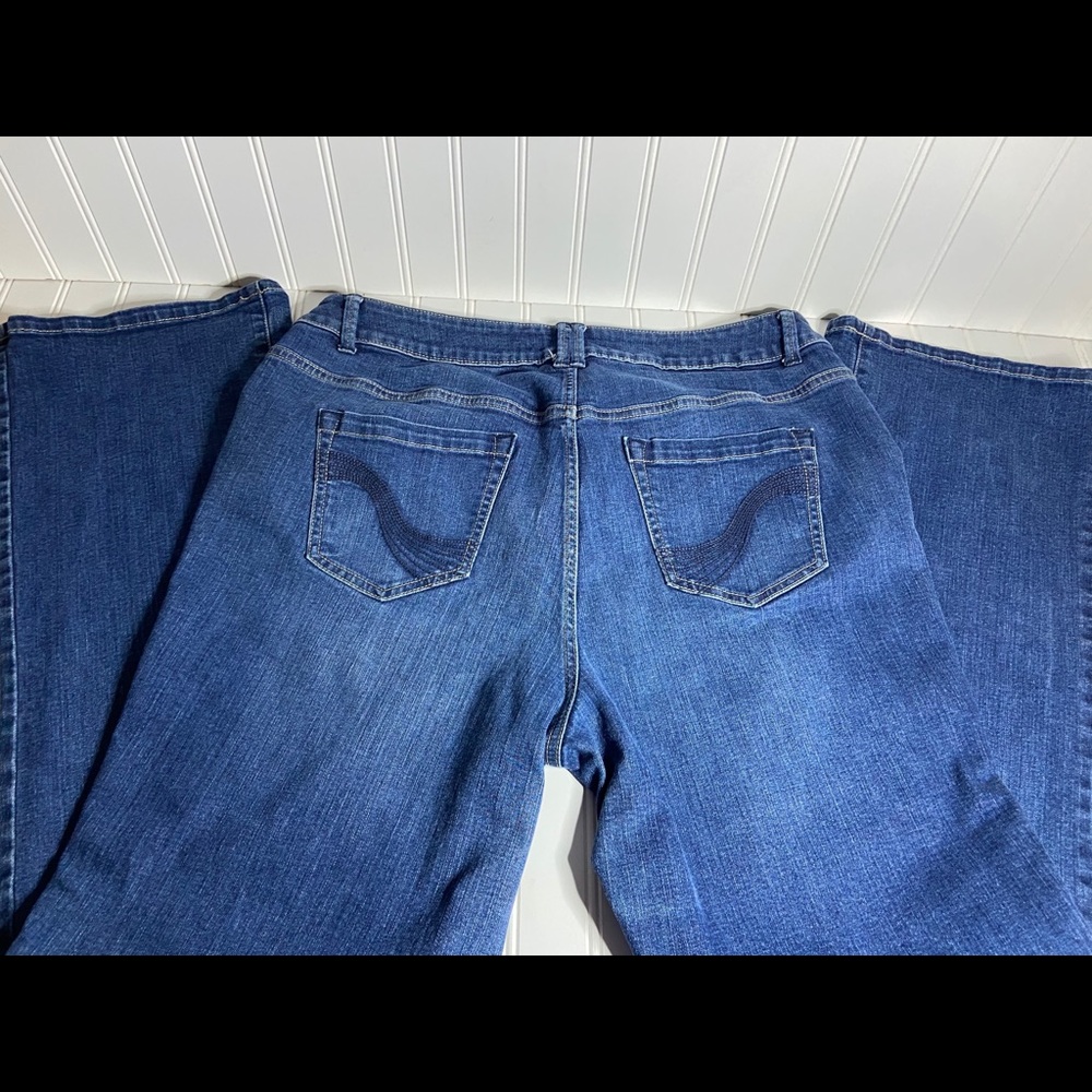 Lane Bryant Slim Boot Genius Fit 5 Pocket Denim